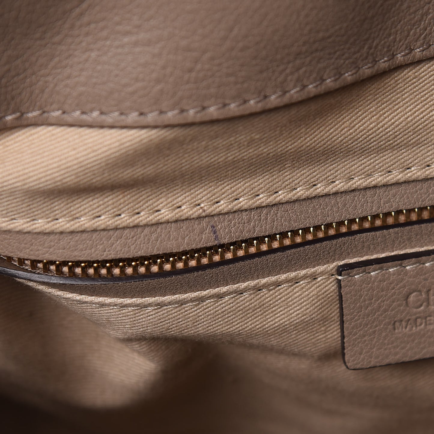 Calfskin Medium Owen Flap Bag Motty Grey