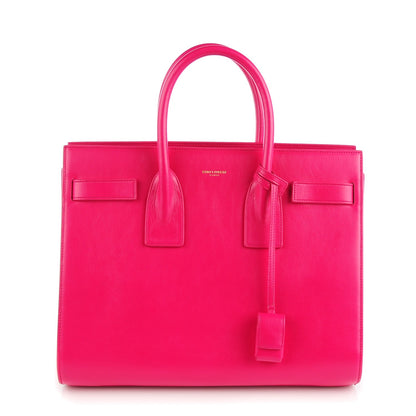 Saint Laurent Calfskin Small Sac De Jour Bubblegum 1 of 7