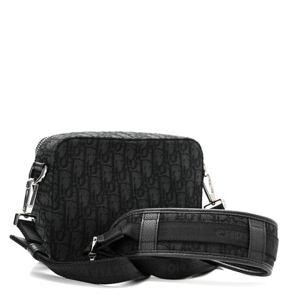 Christian Dior HOMME Oblique Safari Messenger Black 3 of 9