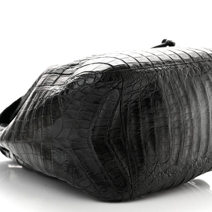 Nancy Gonzalez Crocodile Backpack Black 9 of 10