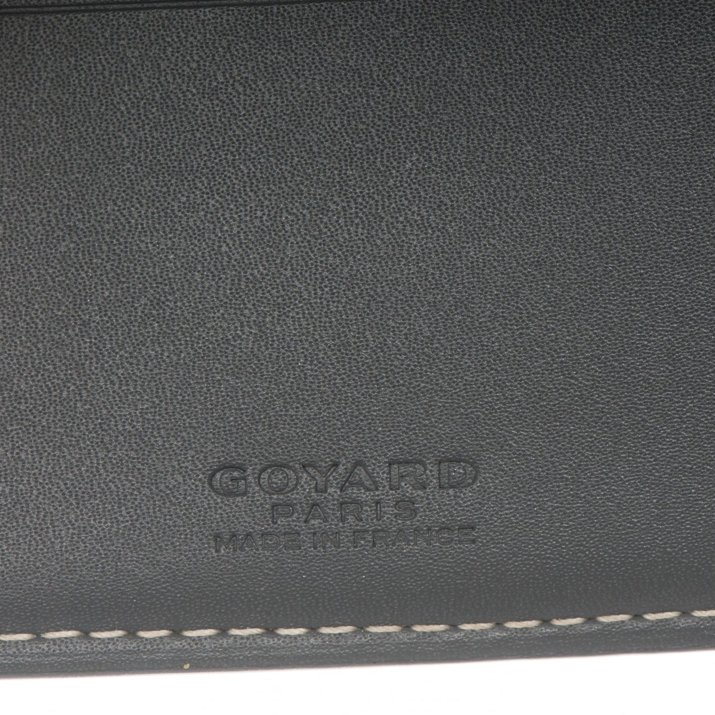 Goyardine Saint Florentin Bi-Fold Wallet Grey
