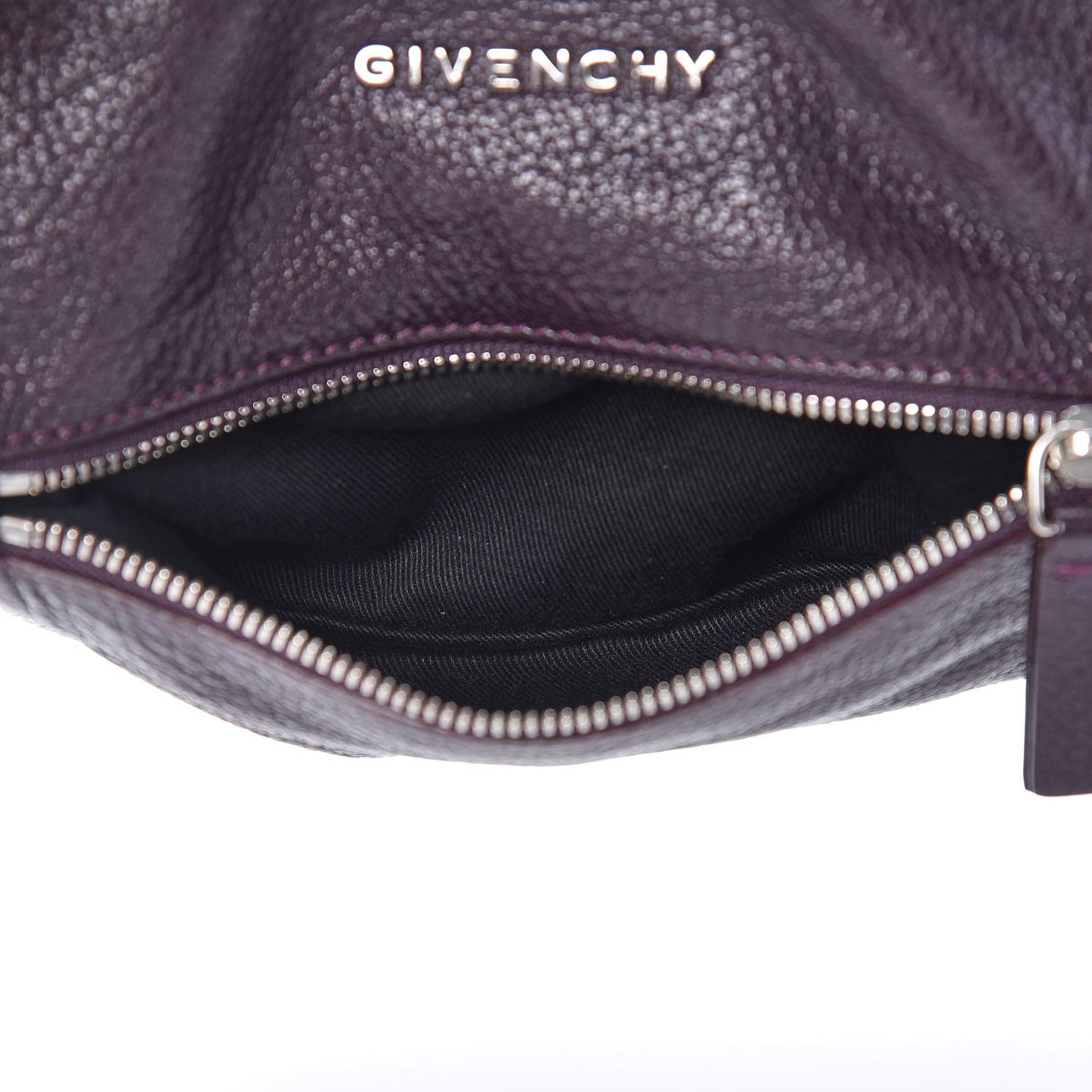 Sugar Goatskin Pandora Wristlet Dark Purple