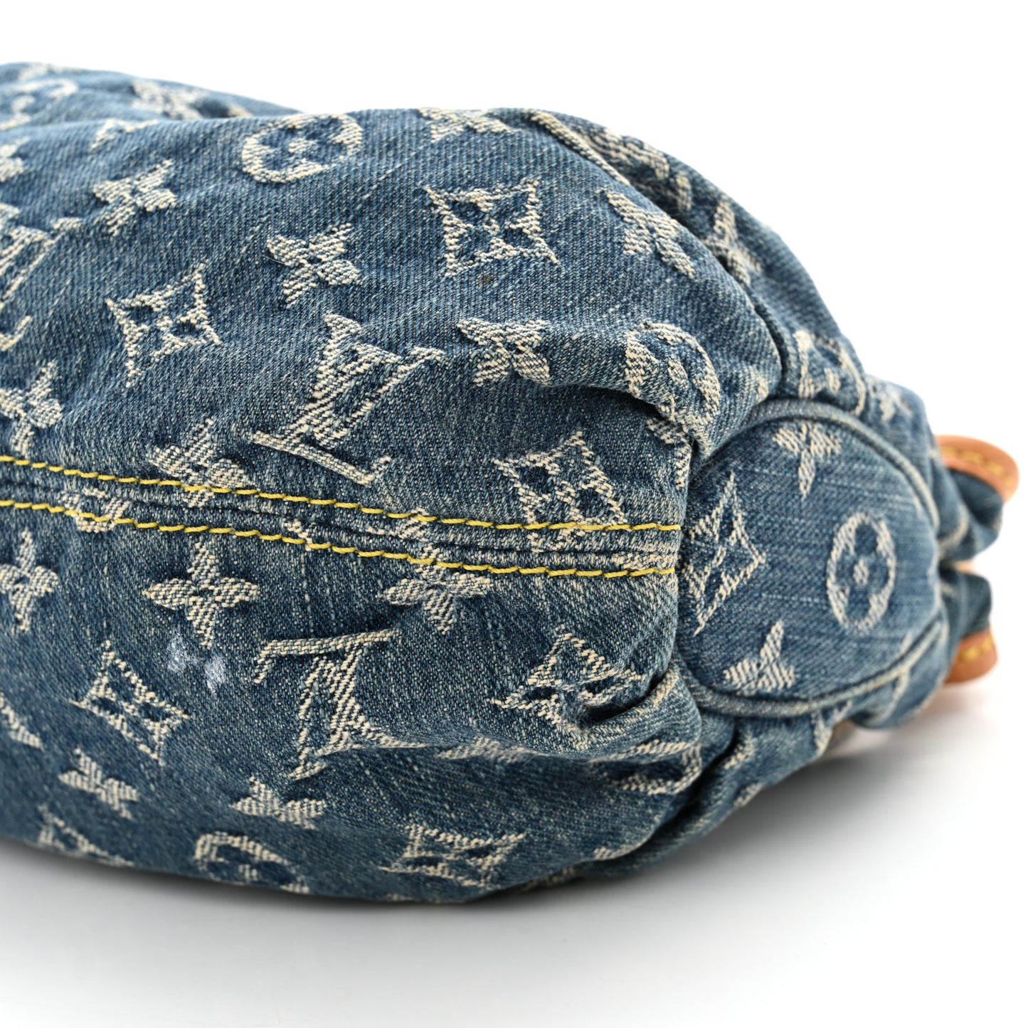 Monogram Denim Pleaty Blue