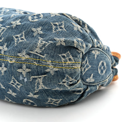 Louis Vuitton Monogram Denim Pleaty Blue 10 of 13