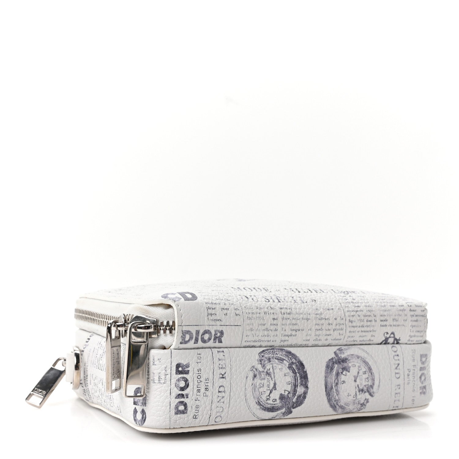 Christian Dior X DANIEL ARSHAM Grained Calfskin Newspaper