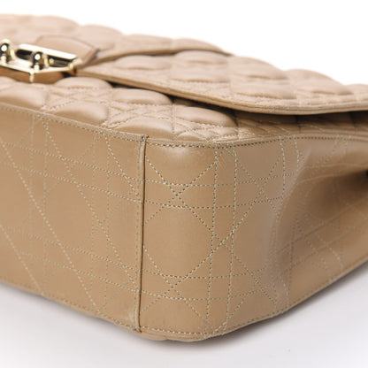 Christian Dior Lambskin Cannage Large Miss Dior Flap Beige 7 of 14