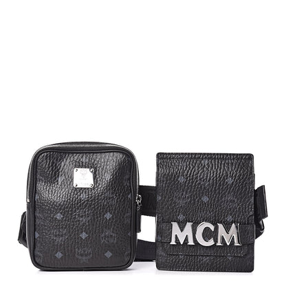 MCM Visetos Modular Stark Belt Bag Black 1 of 13