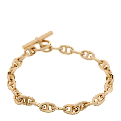 Hermes 18K Yellow Gold TPM Chaine d'Ancre Bracelet 1 of 4