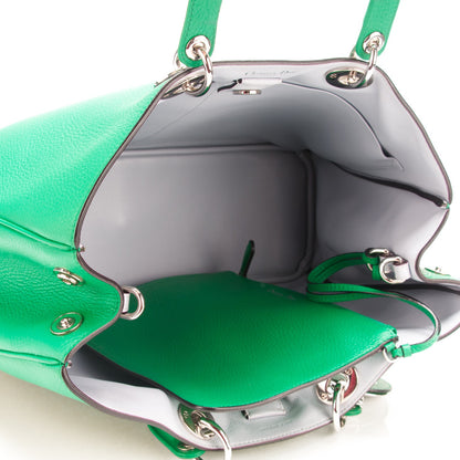 Christian Dior Bullcalf Large Diorissimo Tote Green 5 of 7