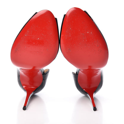 Christian Louboutin Patent Demi You 100 Pumps 39.5 Black 9 of 10