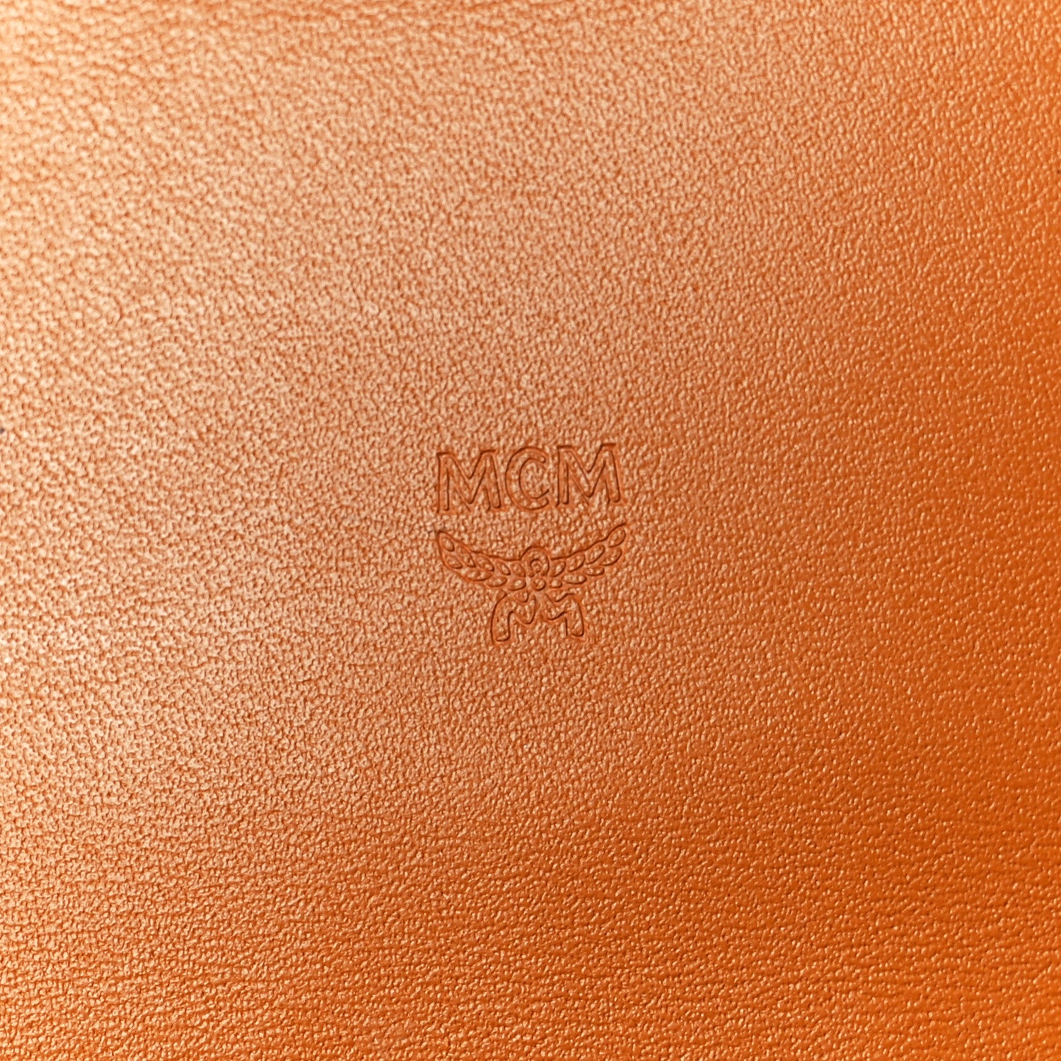 MCM Visetos Large Patricia Wallet On Chain Cognac 5 of 12