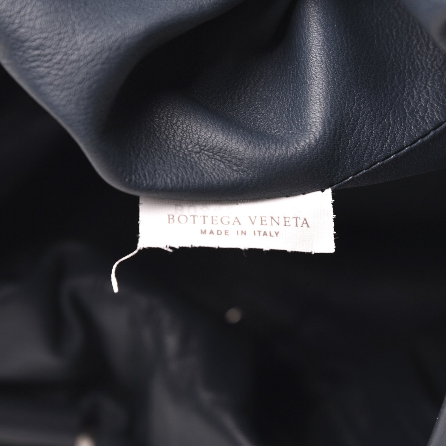 Bottega Veneta Smooth Butter Calf The Pouch Oversized Clutch Deep Blue 9 of 11