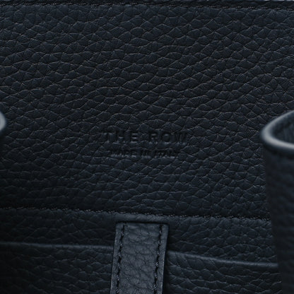 The Row Grained Calfskin Soft Margaux 10 Dark Navy 6 of 10