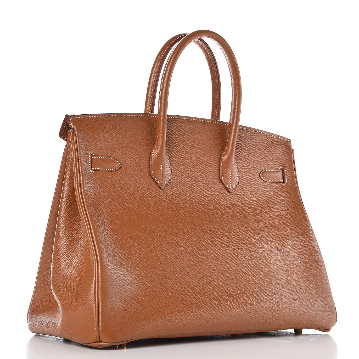 Hermes Courchevel Birkin 35 Gold 3 of 39