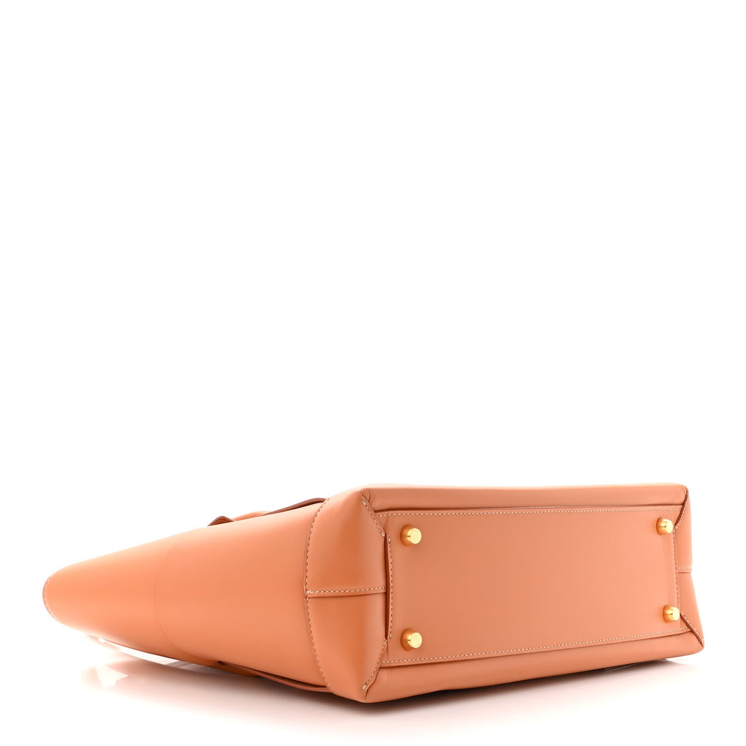 Bottega Veneta Calfskin Maxi Intrecciato Medium Arco Caramel 4 of 10