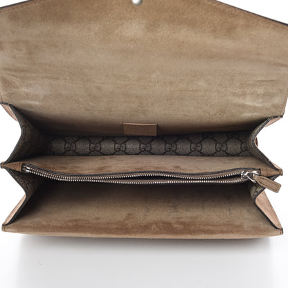 Gucci GG Supreme Monogram Small Dionysus Shoulder Bag Taupe 7 of 12