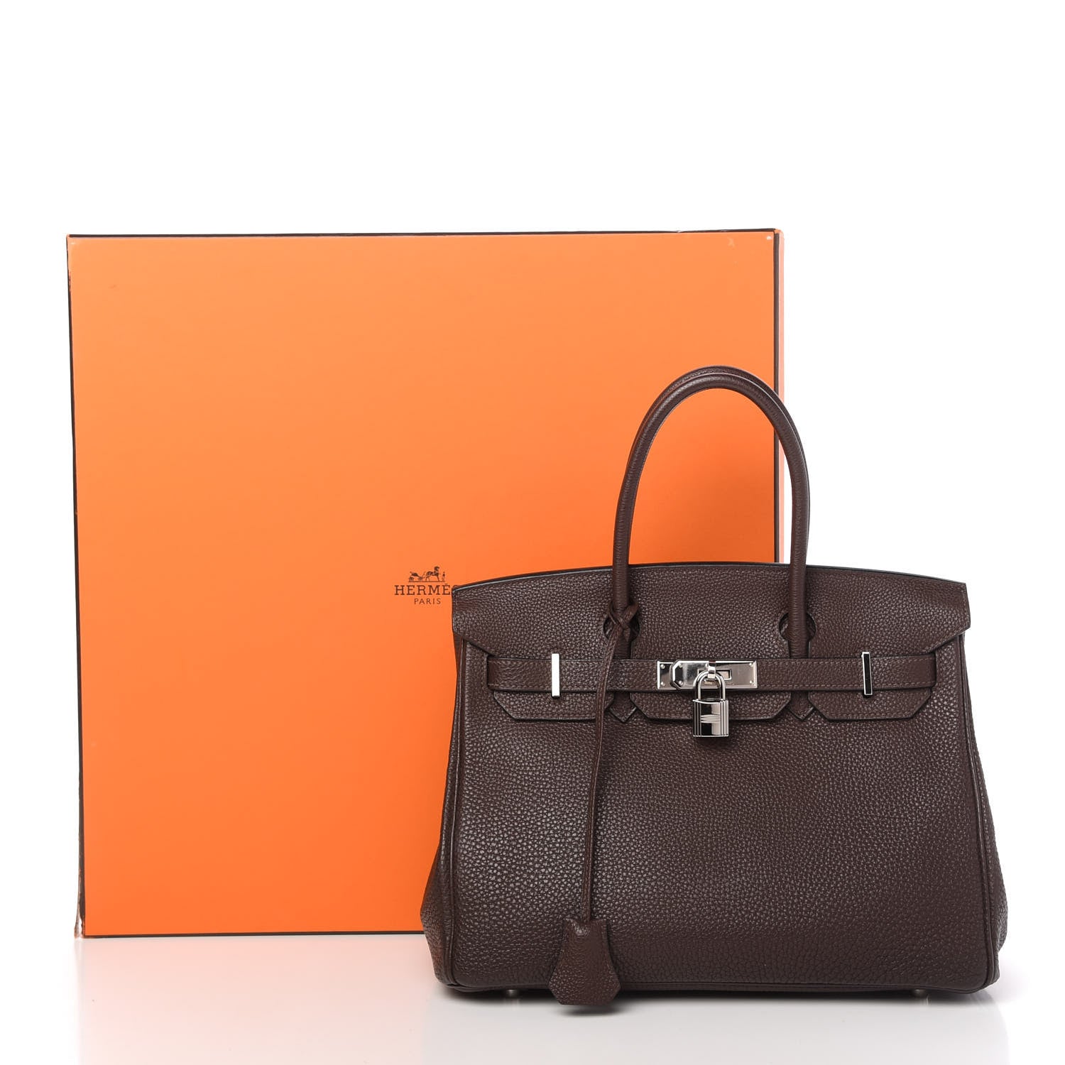 Hermes Togo Birkin 30 Chocolate 12 of 12