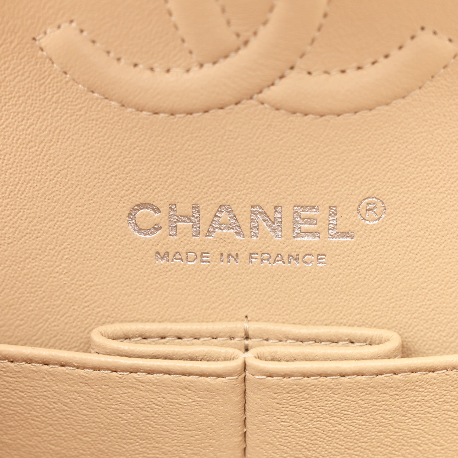 Chanel Caviar Quilted Small Double Flap Beige 6 of 11