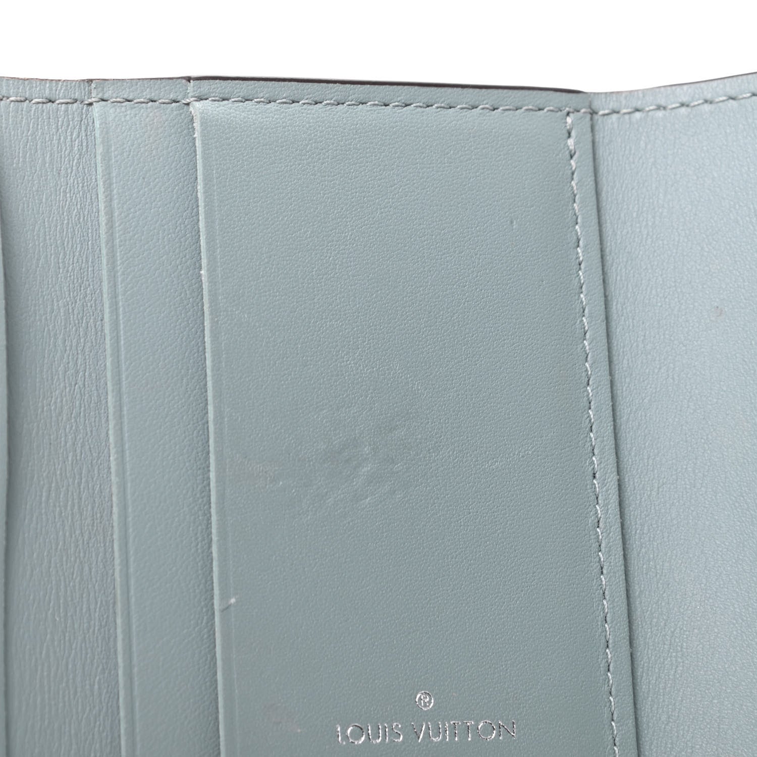 Louis Vuitton Mahina Iris XS Wallet Vert Lagon 7 of 10