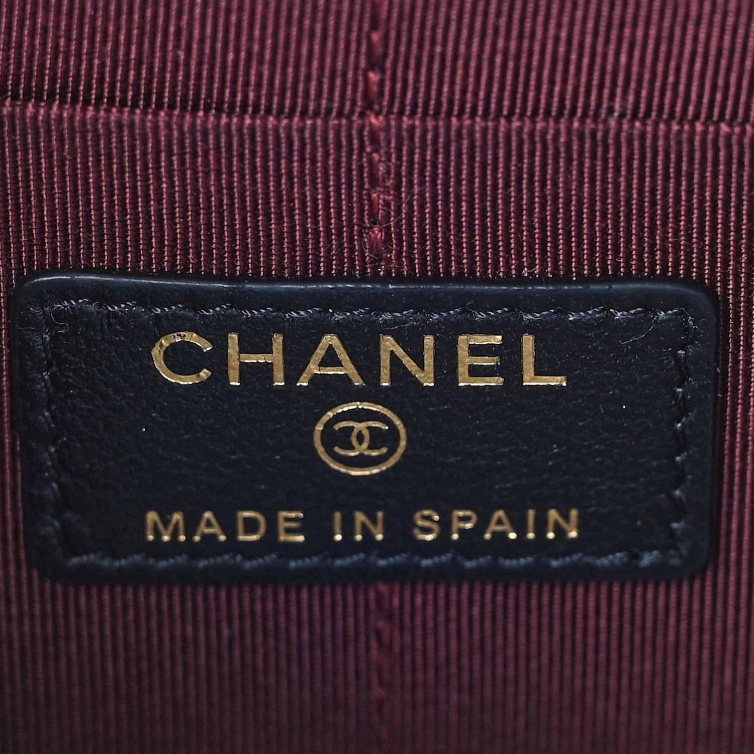 Chanel Lambskin Quilted Classic Pouch With Handle Black 6 of 9