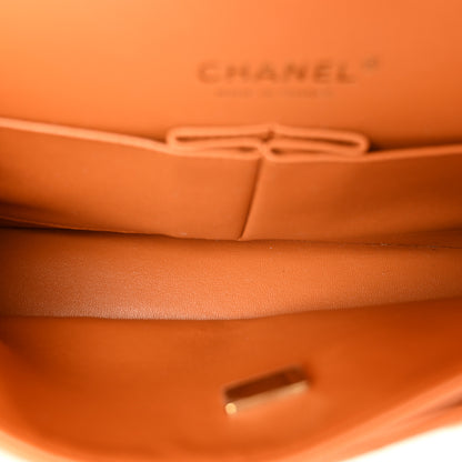 Chanel Caviar Quilted Medium Double Flap Light Brown 5 of 11