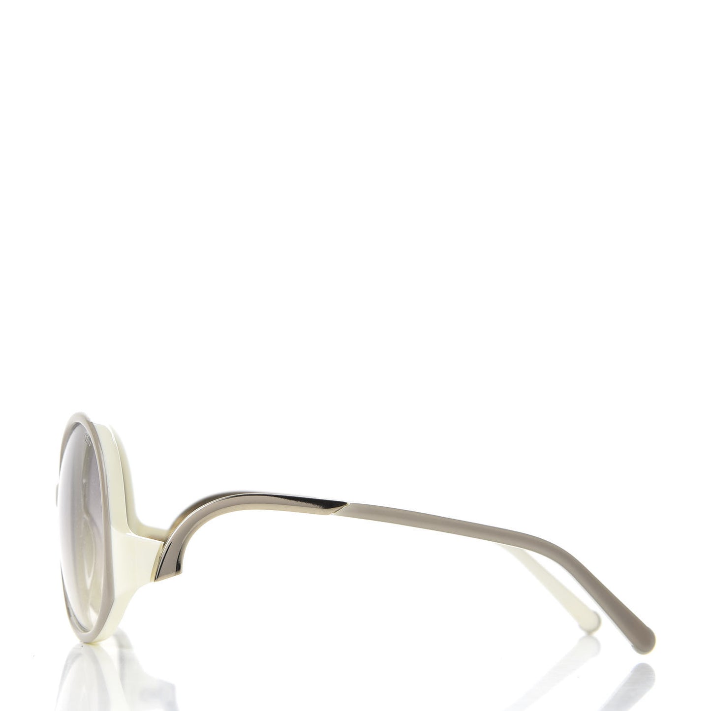 Acetate Oversized Round Emilia Sunglasses CE707S Turtledove