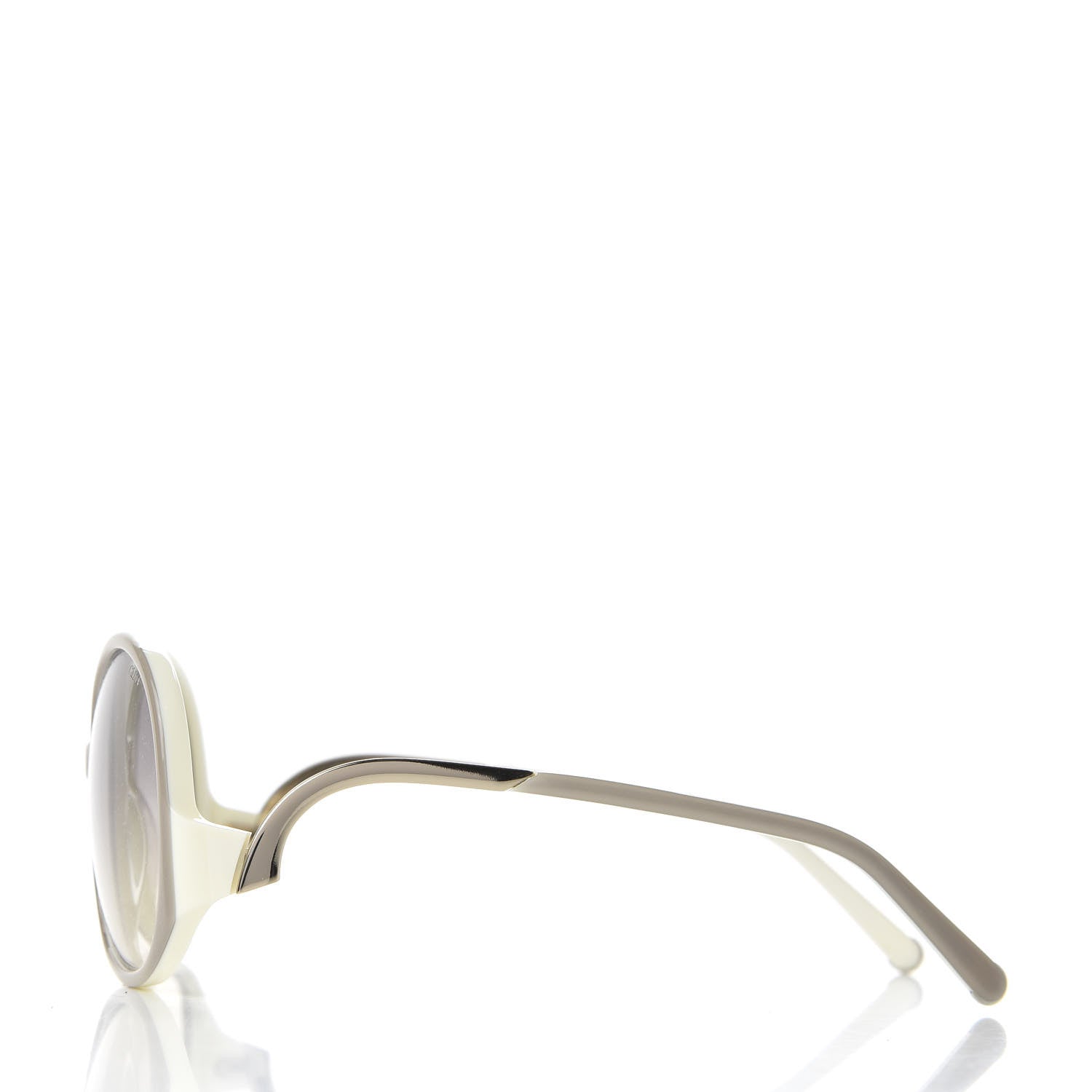 Chloe Acetate Oversized Round Emilia Sunglasses CE707S Turtledove 3 of 8