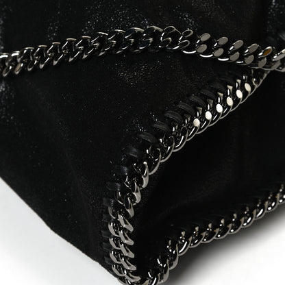 Stella McCartney Shaggy Deer Falabella Fold Over Tote Black 10 of 11