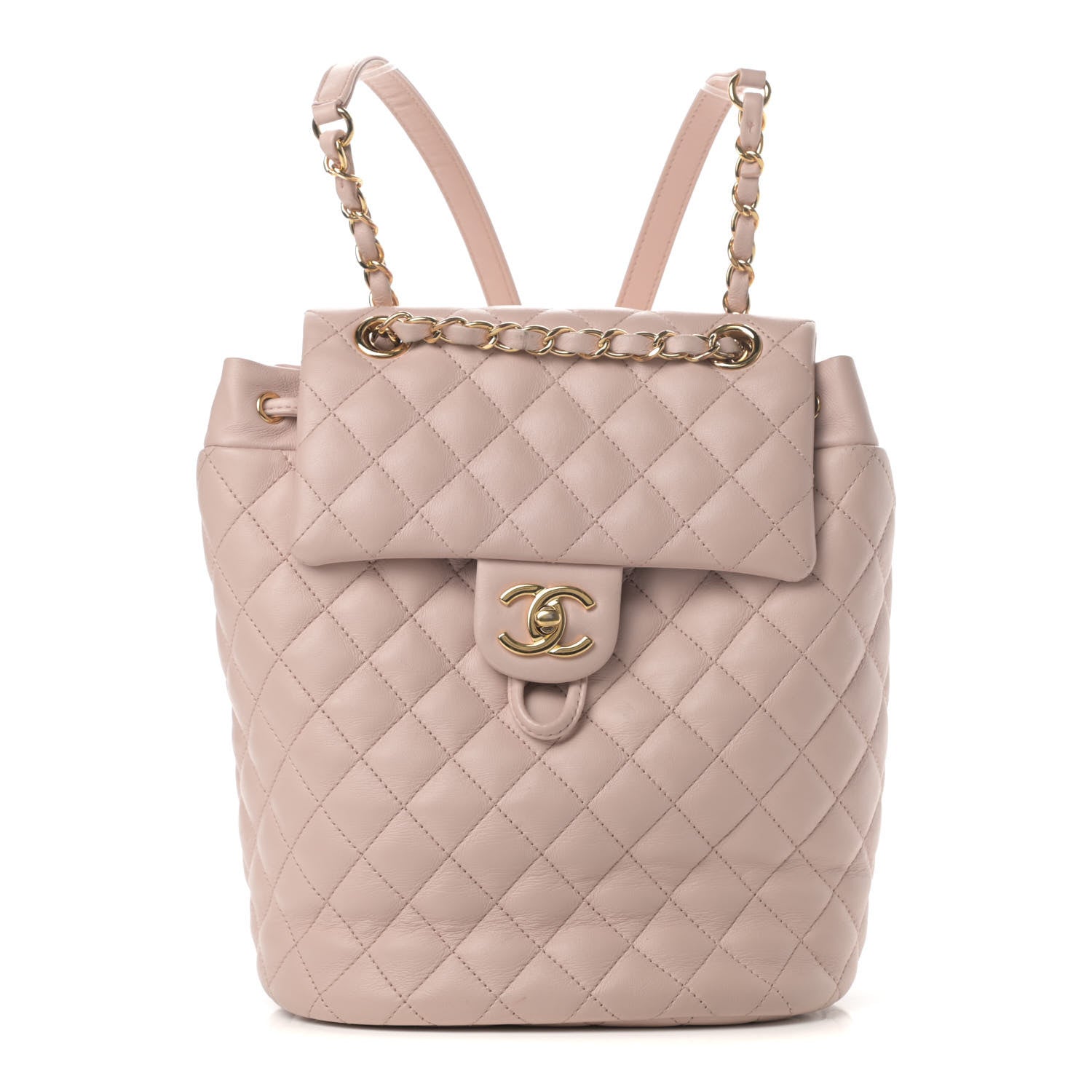 Chanel Lambskin Quilted Small Urban Spirit Backpack Light Pink 1 of 5
