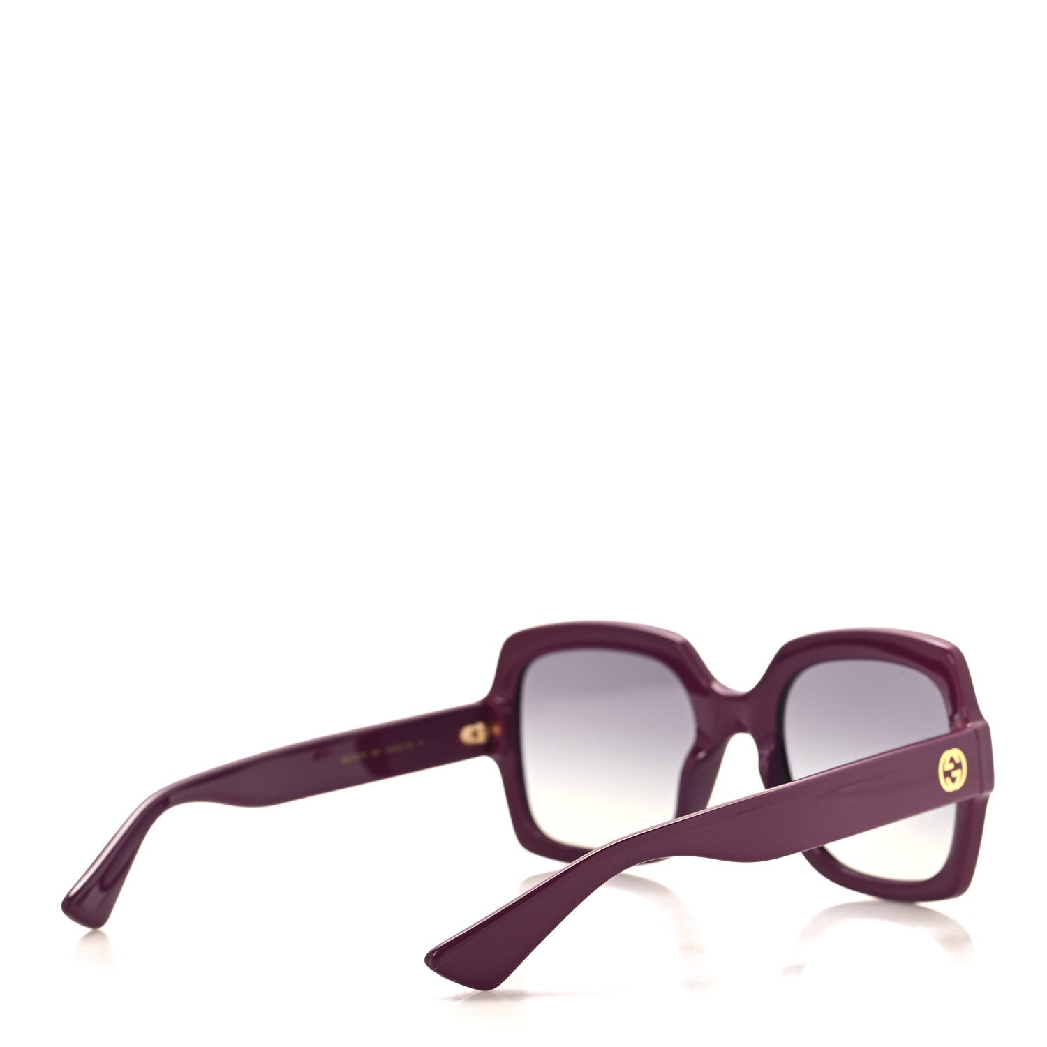 Gucci Acetate Square Frame Sunglasses GG1337S Purple 4 of 7