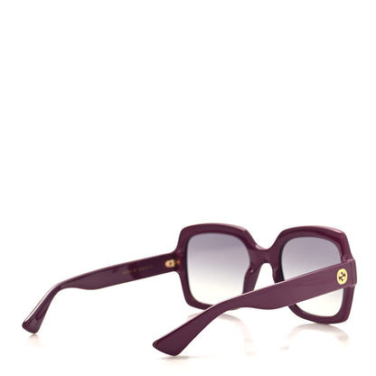 Gucci Acetate Square Frame Sunglasses GG1337S Purple 4 of 7