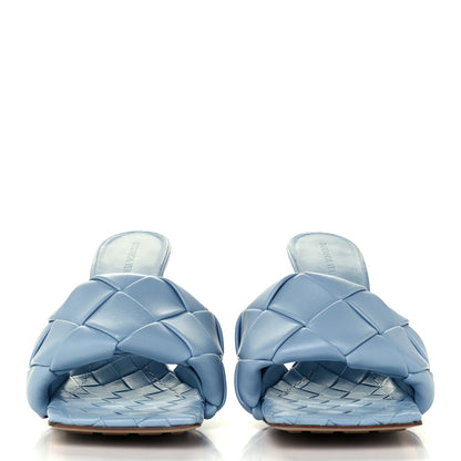 Bottega Veneta Nappa Maxi Intrecciato Lido Mule Sandals 40 Ice 2 of 10