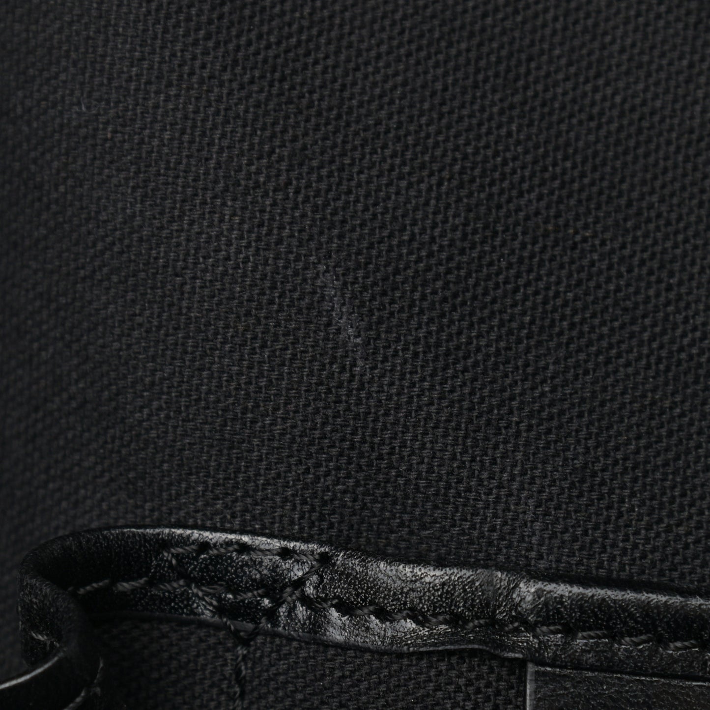 Bridle Calfskin House Check Small Orchard Bowling Bag Black
