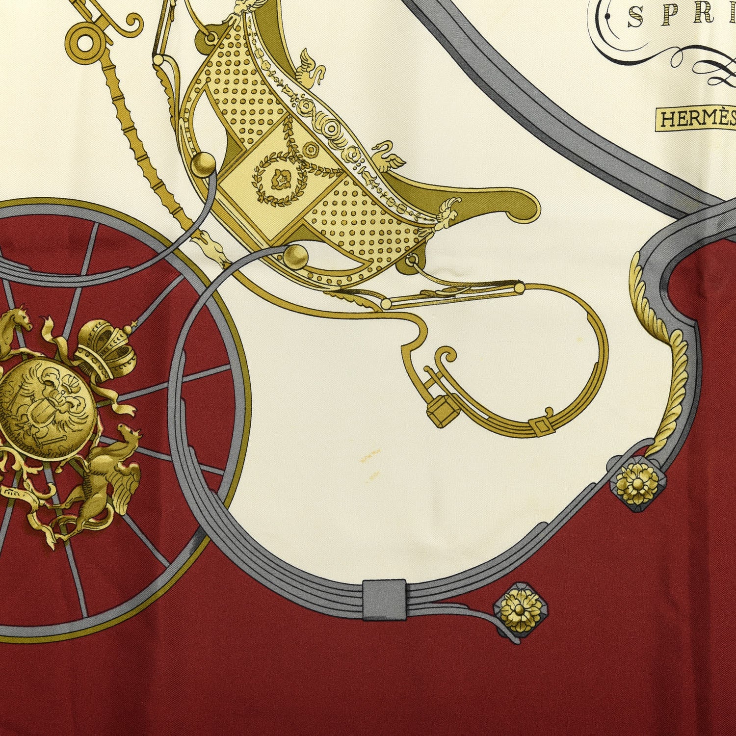 Hermes Silk Springs Scarf 90 3 of 5