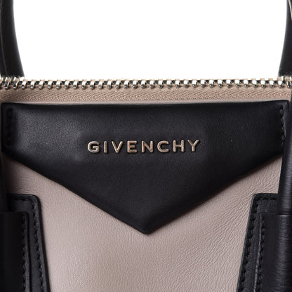 Givenchy Calfskin Small Tri-Color Antigona Beige Black White 10 of 10
