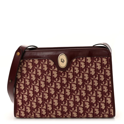 Christian Dior Monogram Shoulder Bag Red 1 of 10