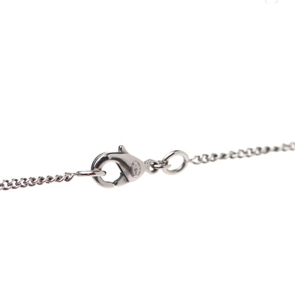 Chanel Crystal Pearl Twisted CC Drop Necklace Gold 7 of 7