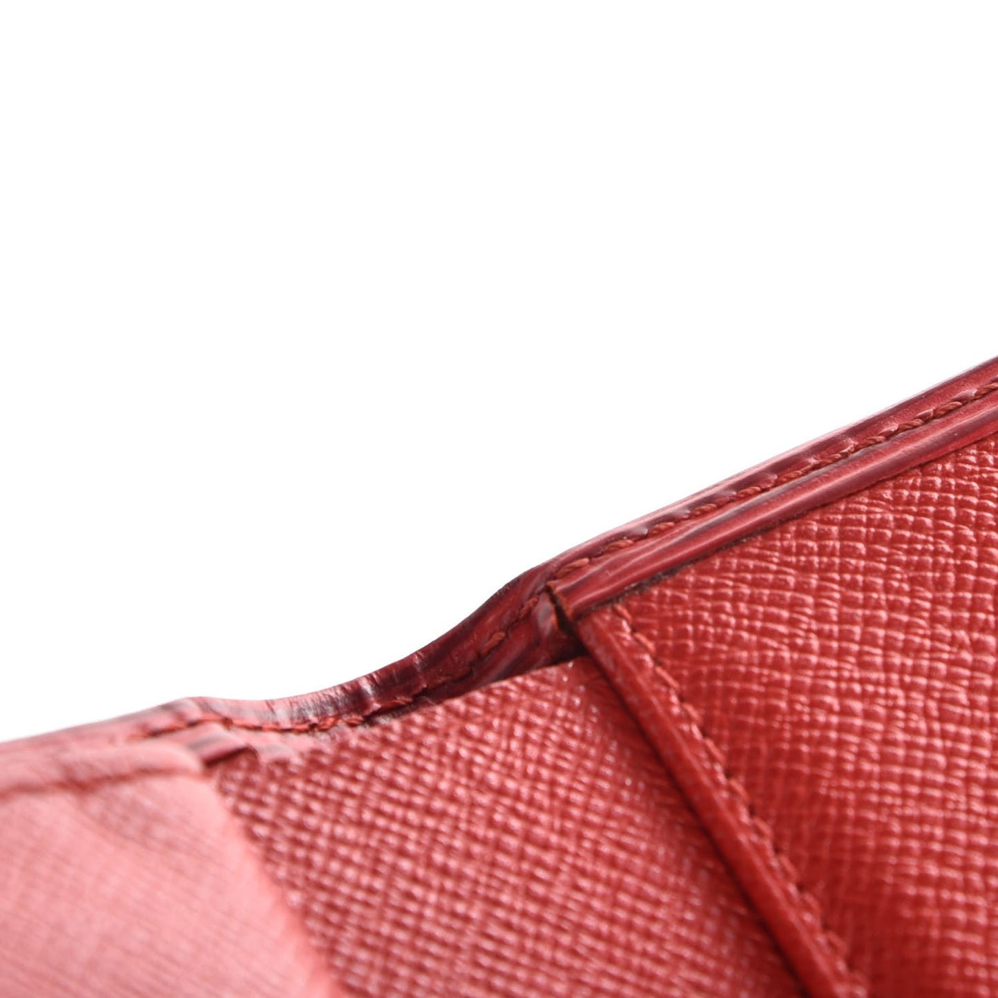 Epi Porte-Billets Compact Wallet Red