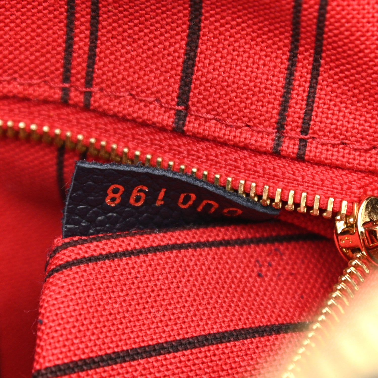 Louis Vuitton Empreinte Speedy Bandouliere 25 NM Marine Rouge 7 of 8