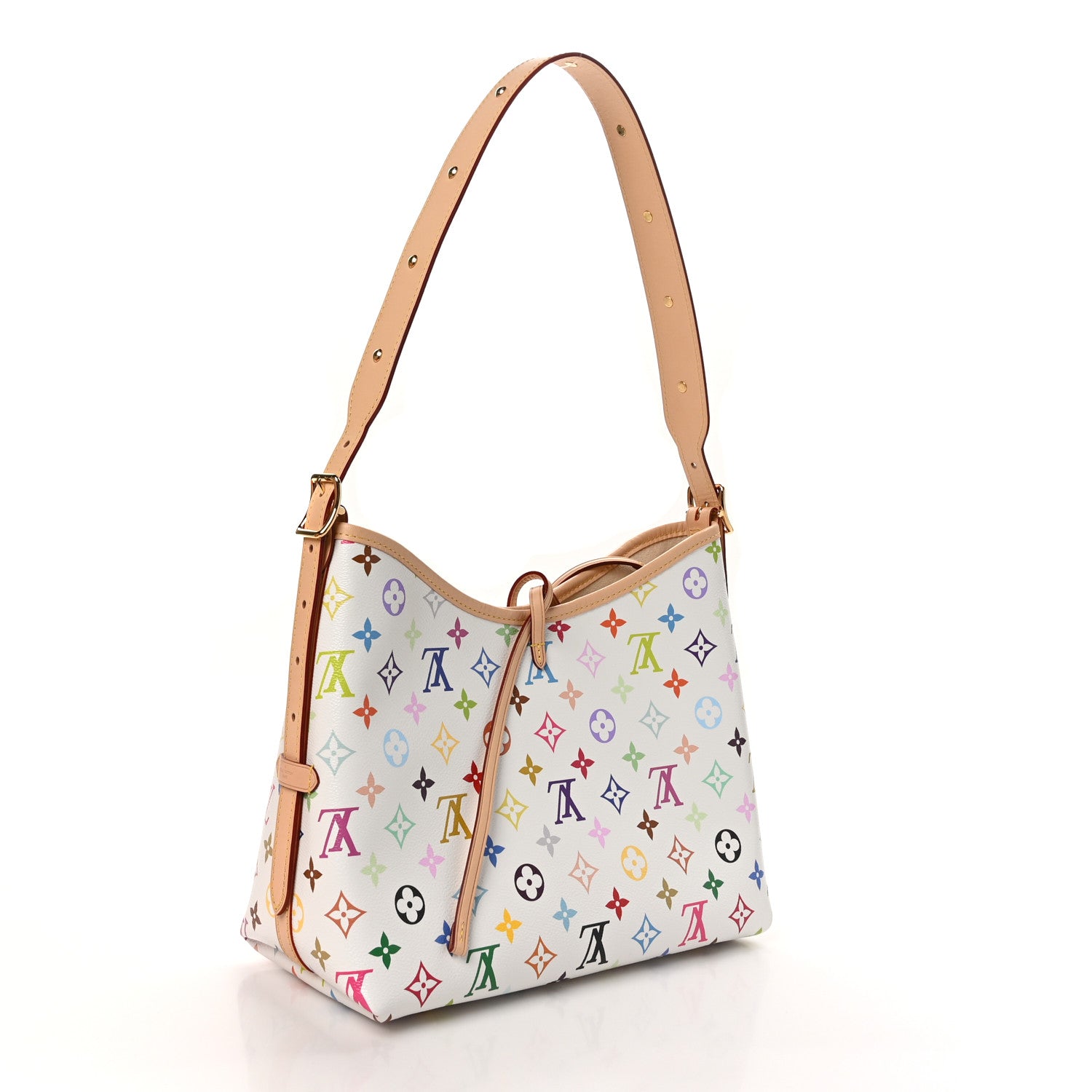 Louis Vuitton LV X TM Monogram Multicolor CarryAll PM White 4 of 11