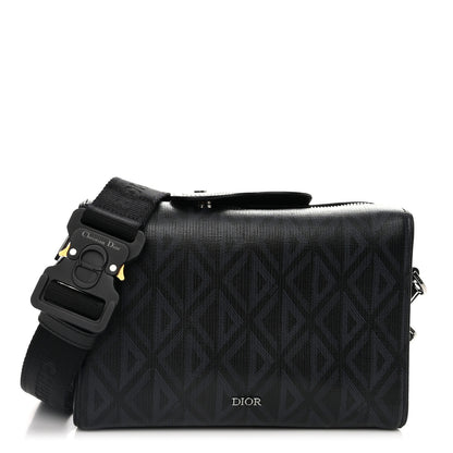 Christian Dior Canvas CD Diamond Lingot 22 Bag Black 1 of 10