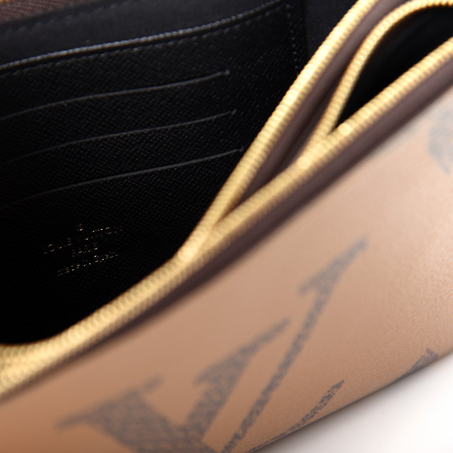 Reverse Monogram Giant Double Zip Pochette