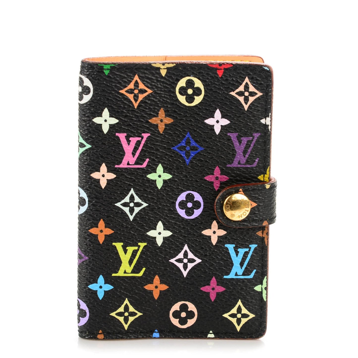 Monogram Multicolor Carnet de Bal Mini Agenda Cover Black