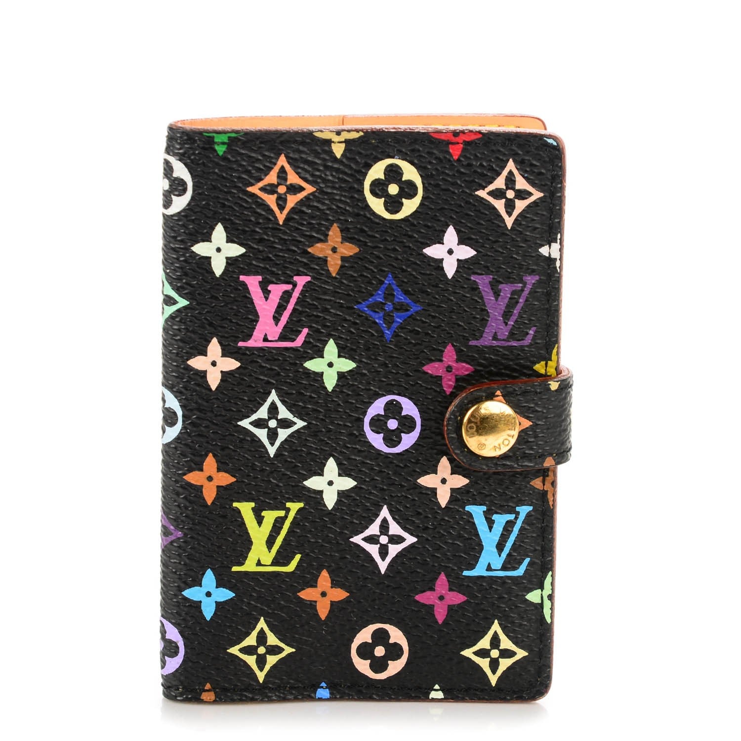 Louis Vuitton Monogram Multicolor Carnet de Bal Mini Agenda Cover Black 1 of 7