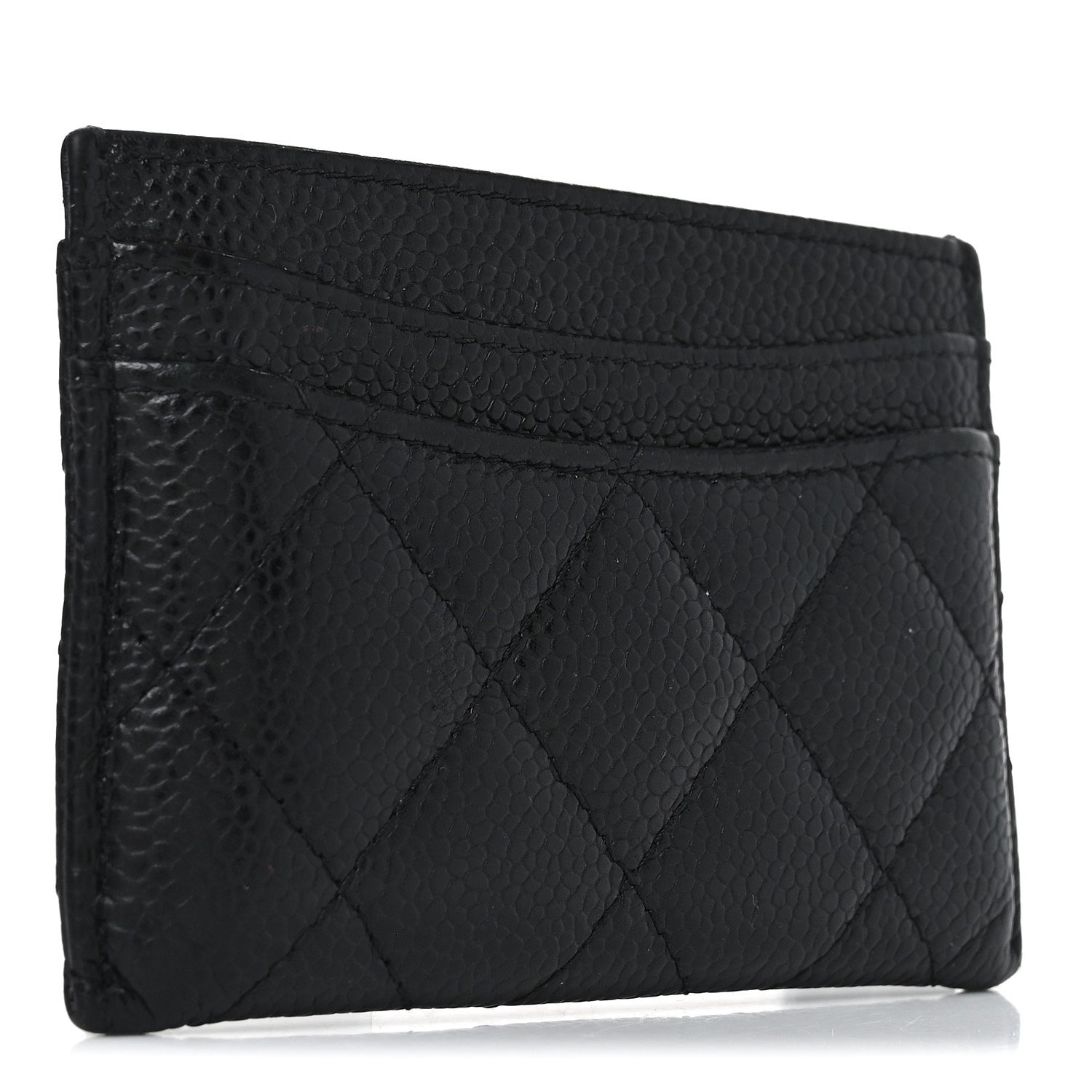 Chanel Caviar Quilted Card Holder Black 3 of 7