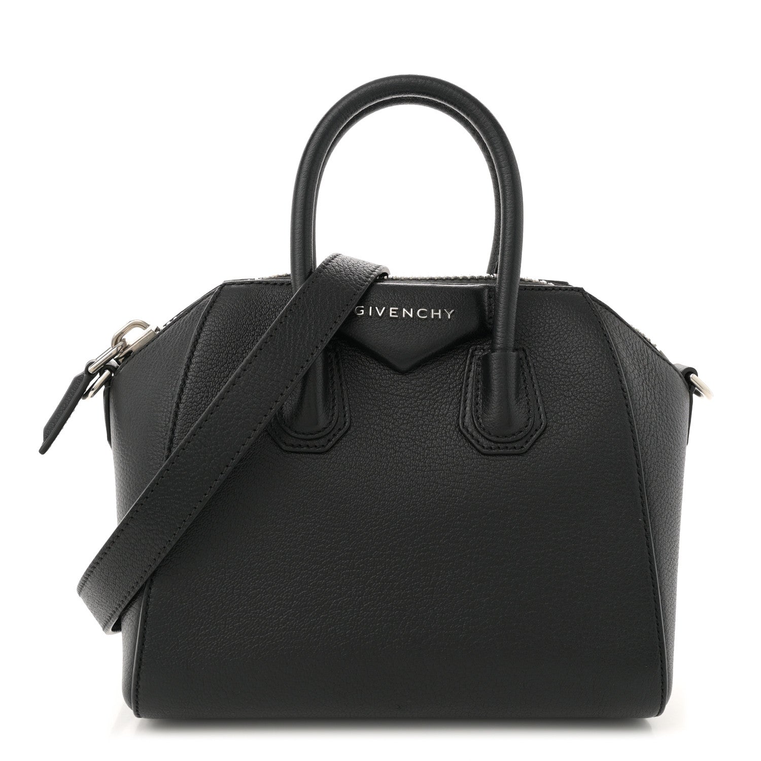 Givenchy Sugar Goatskin Mini Antigona Black 1 of 10