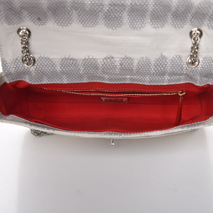 Christian Louboutin Watersnake Hardwick Small Sweet Charity Shoulder Bag Roccia 6 of 13