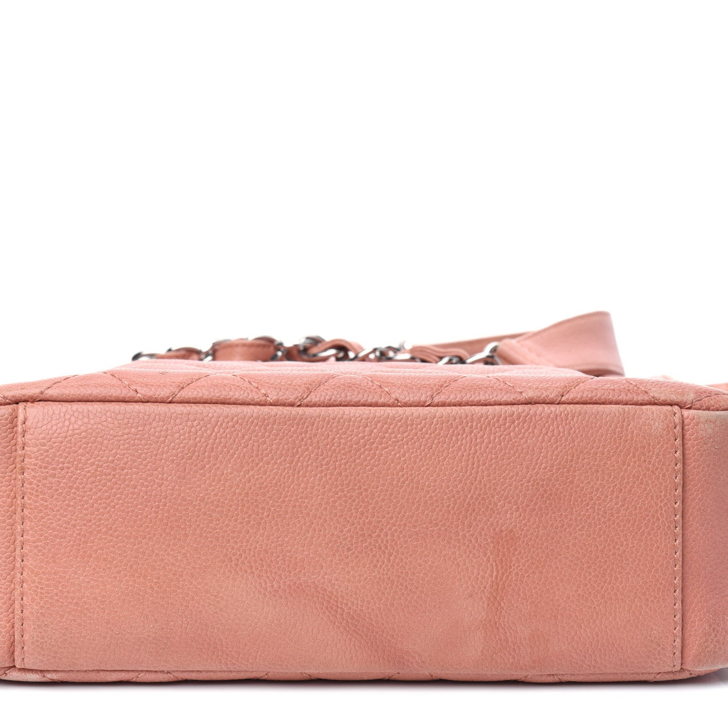 Chanel Caviar Quilted Petit Shopping Tote PST Pink 13 of 22