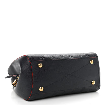 Louis Vuitton Empreinte Montaigne MM Marine Rouge 4 of 11