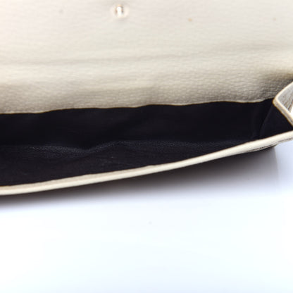 Gucci Monogram Metal Bar Continental Flap Wallet Off White 5 of 12